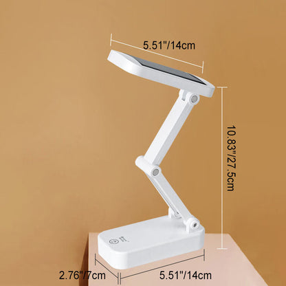 Simple Solar Folding Infinitely Dimmable LED Eye Protection Desk Lamp