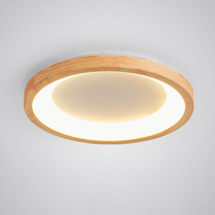 مصباح سقف LED بتصميم دائري على شكل جذوع الأشجار الإسكندنافية المعاصرة لغرفة المعيشة