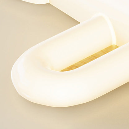 Modern Simplicity Kids Iron PE Plane LED Flush Mount Ceiling Light For Bedroom