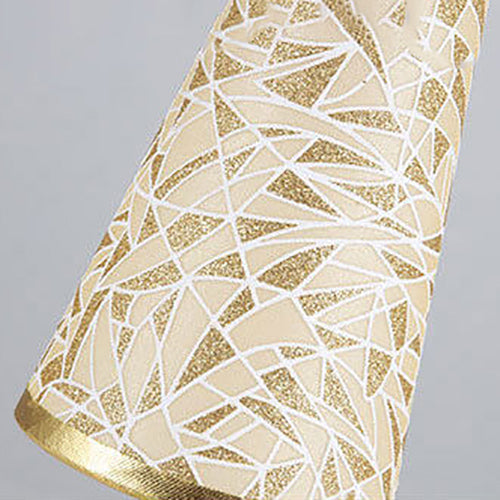 Retro Luxury Fabric Crystal Base LED Table Lamp