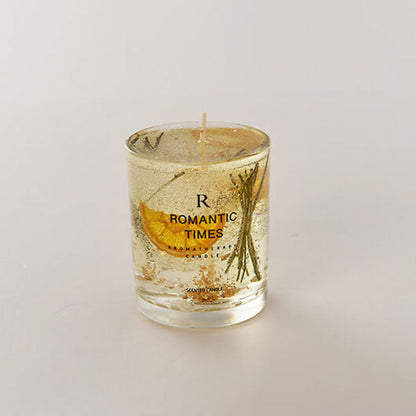 European Log Hardware Timing 1-Light Melting Wax Table Lamp