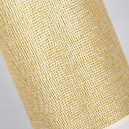 Minimalist Vintage Fabric Cylinder Wood Base LED Table Lamp