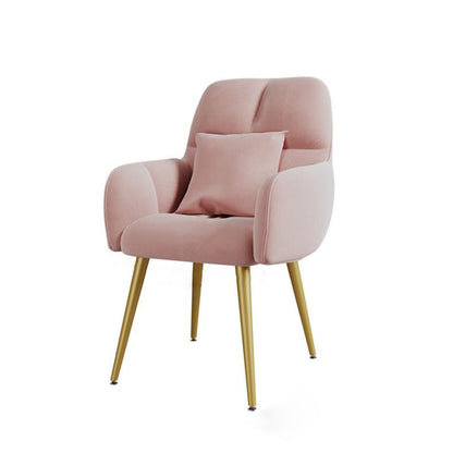 Modern Minimalist Sponge Square Vanity Stool Backrest For Bedroom