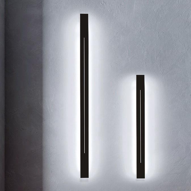 Minimalistic Elongated Bar Shaped Mood 1-Light LED Acrylic Wall Light