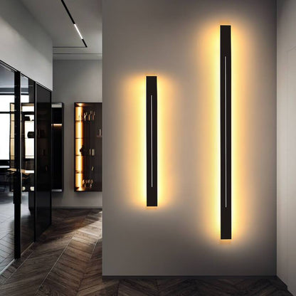 Minimalistic Elongated Bar Shaped Mood 1-Light LED Acrylic Wall Light