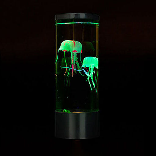 Colorful Jellyfish Night Lamp Cylindrical LED Night Light