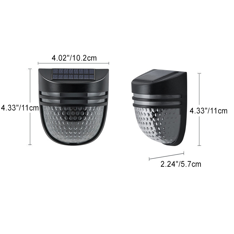 مصباح حائط LED بيضاوي الشكل بتصميم خلية النحل مصنوع من مادة ABS PC، مقاوم للماء، بتصميم عصري بسيط، مناسب للفناء الخارجي 
