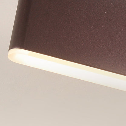 مصباح حائط LED من الحديد المكعب الأكريليكي بتصميم عصري بسيط لغرفة النوم 