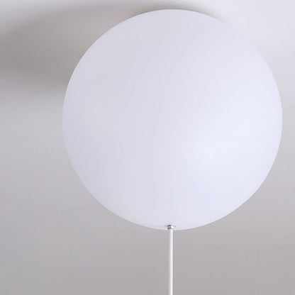 Modern Minimalist Bear Balloon PE Resin 1/3 Light Flush Mount Ceiling Light For Bedroom