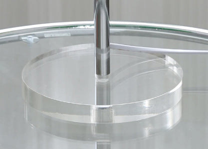 Modern Acrylic Space Saucer Design 1-Light Table Lamp