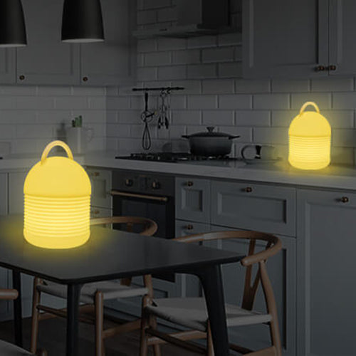 Modern PE Creative Portable Colorful Night Light LED Table Lamp