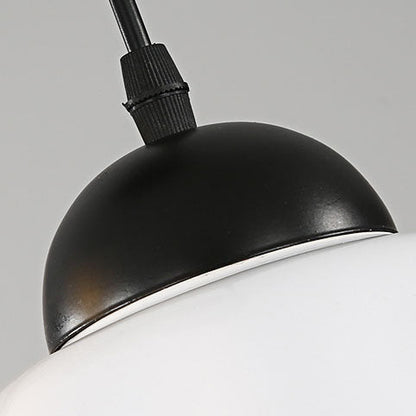 مصباح معلق سيراميكي من Nordic Rustic Hardware بإضاءة 1/3 