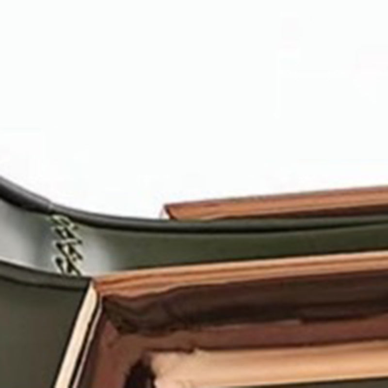 Contemporary Luxury Saddle Leather Carbon Steel Frame Dining Chair Backrest Armrest For Dining Room