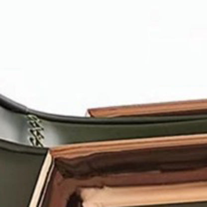 Contemporary Luxury Saddle Leather Carbon Steel Frame Dining Chair Backrest Armrest For Dining Room