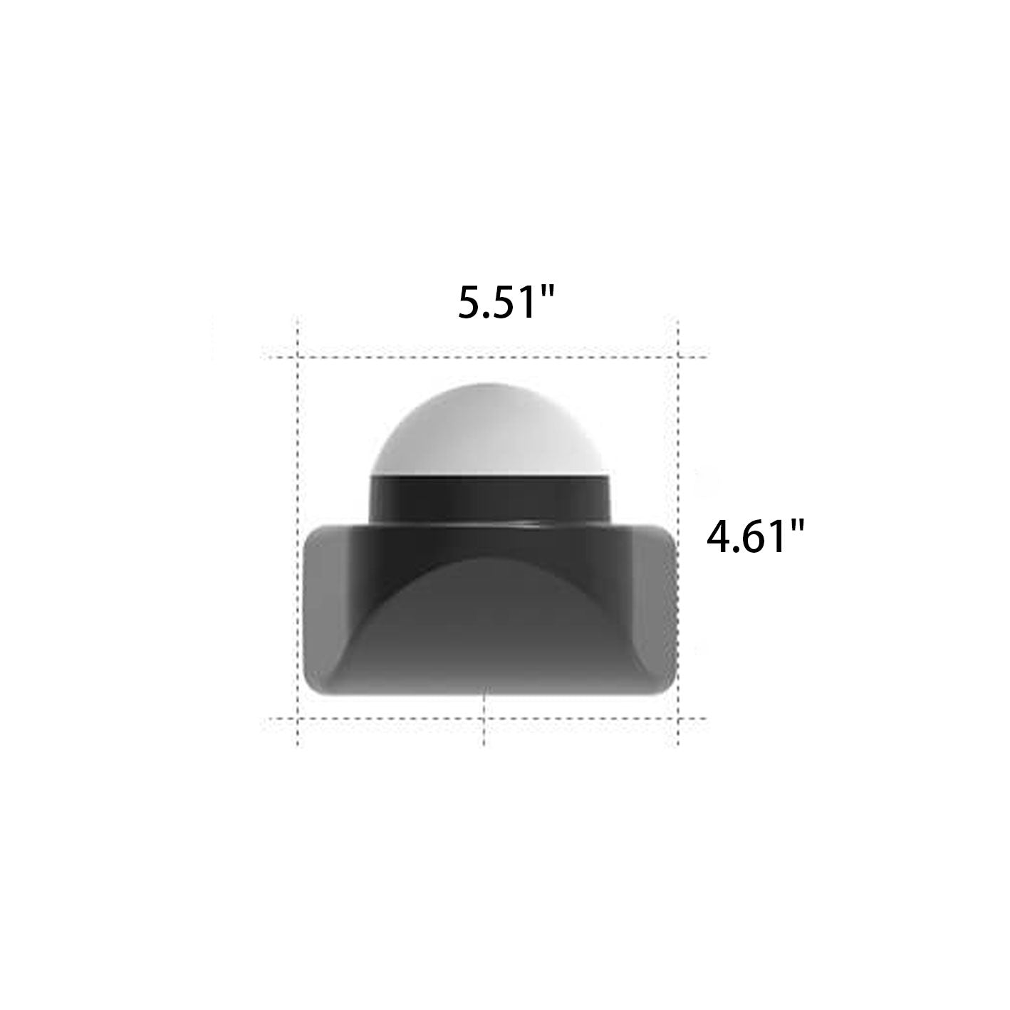 Modern Creative Cylinder Ball LED Outdoor Waterproof Patio Wall Sconce Lamp