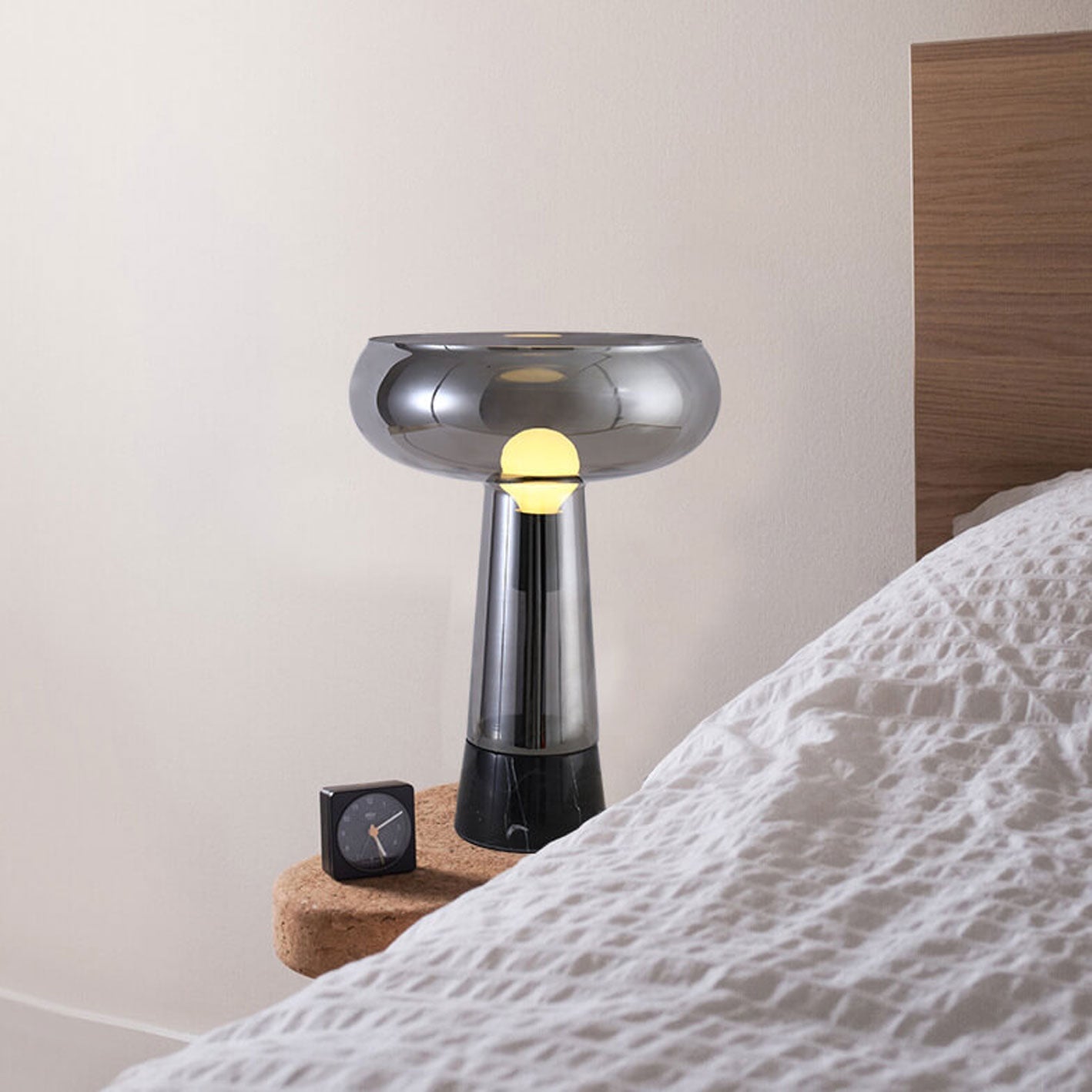 Simple Creative Glass Marble LED Table Lamp