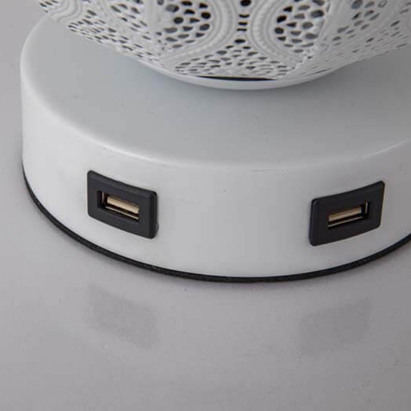 Creative Spherical Metal Projection 1-Light Decorative Table Lamp