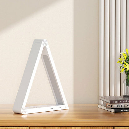 Creative Triangle Eye Protection USB Rechargeable LED Table Lamp
