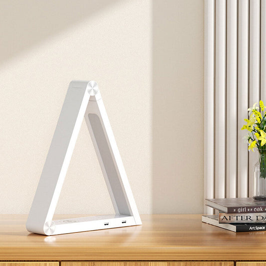 Creative Triangle Eye Protection USB Rechargeable LED Table Lamp