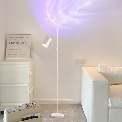Modern Minimalist Rod Hardware Acrylic LED Standing Floor Lamp