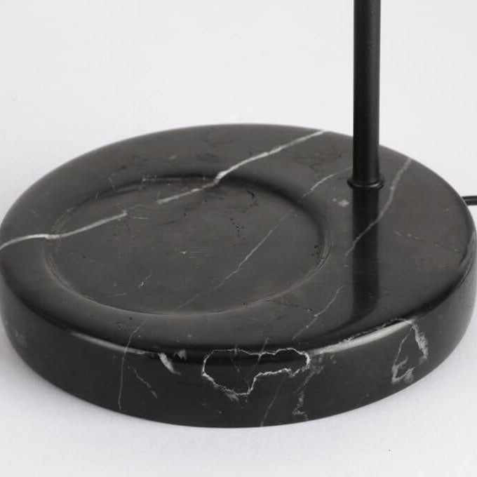 Nordic Solid Marble Base Cone 1-Light Melting Wax Table Lamp