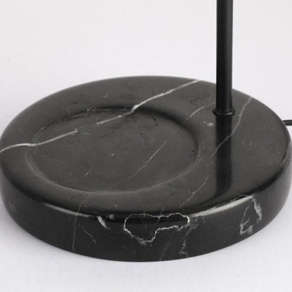 Nordic Solid Marble Base Cone 1-Light Melting Wax Table Lamp