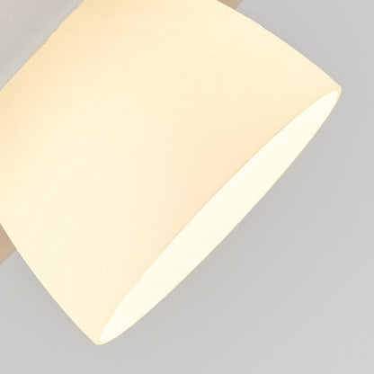 Japanese Minimalist Log Glass 1-Light Pendant Light