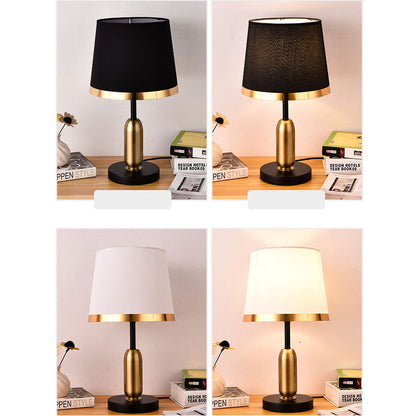 European Retro Fabric 1-Light Table Lamp
