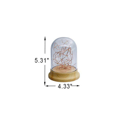 Creative Fire Tree Night Light USB LED Table Lamp