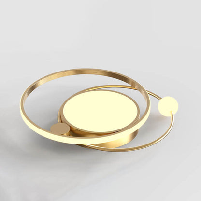 Nordic Round Circle LED Flush Mount Ceiling Light