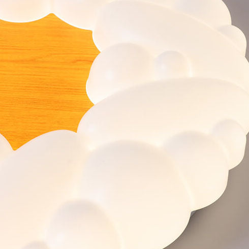 Scandinavian Modern Minimalist Acrylic Children's LED Flush Mount Ceiling Light