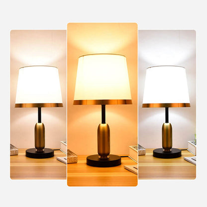 European Retro Fabric 1-Light Table Lamp