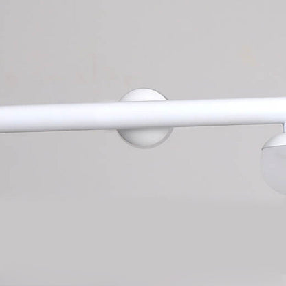 Minimalist  Island Light Linear 6/7 Light Acrylic Iron LED Chandelier