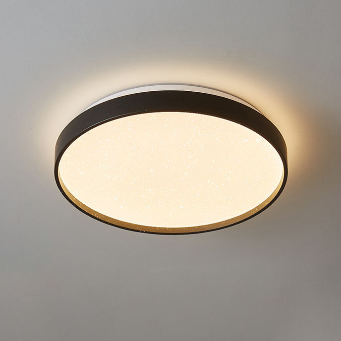 Modern Creative Round Starry Sky Effect LED Flush Mount Ceiling Light