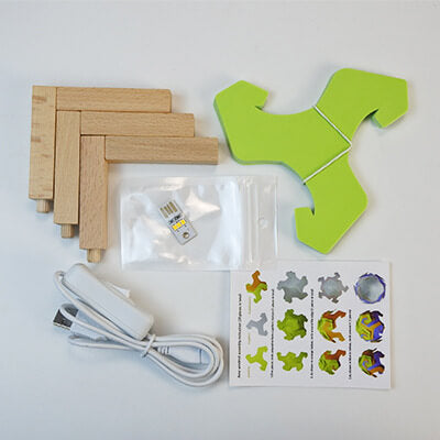 DIY Moon Lamp LED Night Light USB Decorative Table Lamp