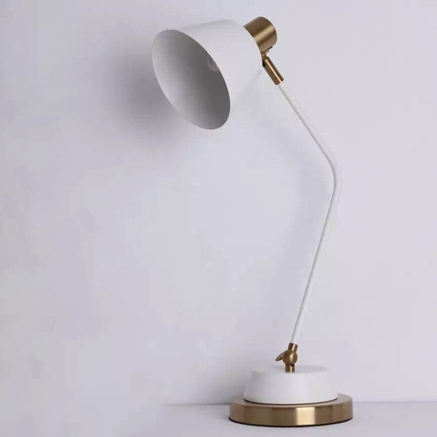 Modern Minimalist Solid Color Iron 1-Light Table Lamp