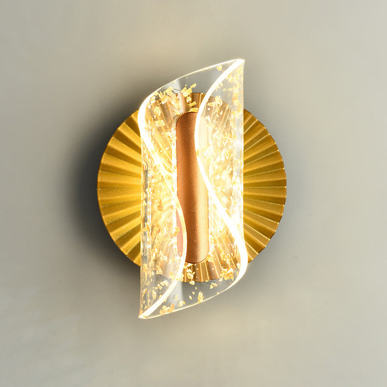 Contemporary Luxury Hardware Acrylic Butterfly LED Wall Sconce Lamp For Bedroom