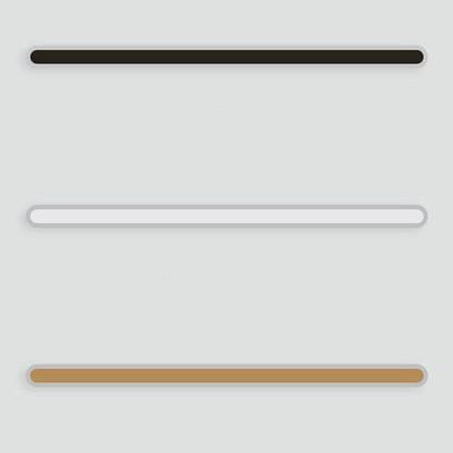 Modern Minimalist Long Bar Iron Acrylic LED Wall Sconce Lamp