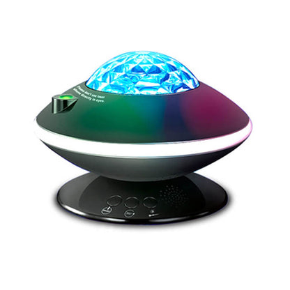 Rotary Three-speed Dimming USB LED Aurora Star Projection Lamp