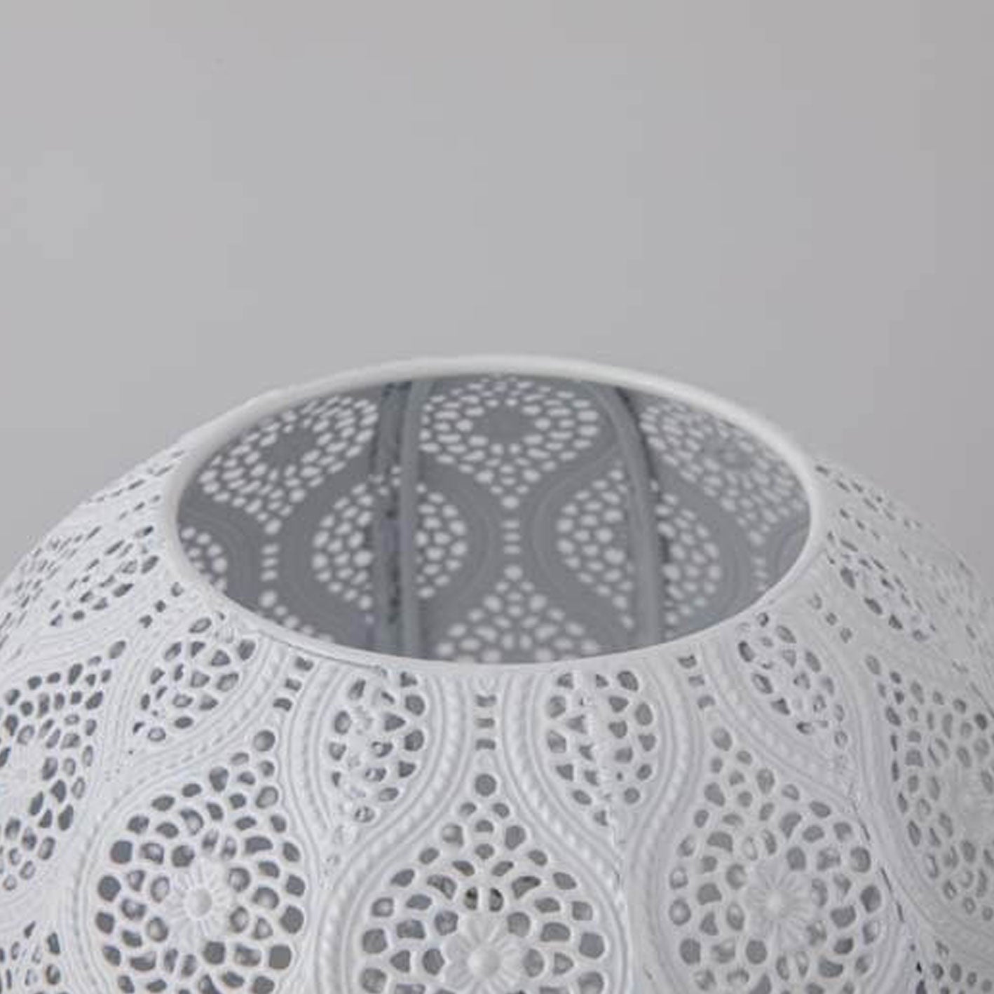 Creative Spherical Metal Projection 1-Light Decorative Table Lamp