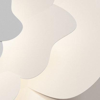 Creative Simple Three-layer Petal Overlap Design LED Flush Mount Light