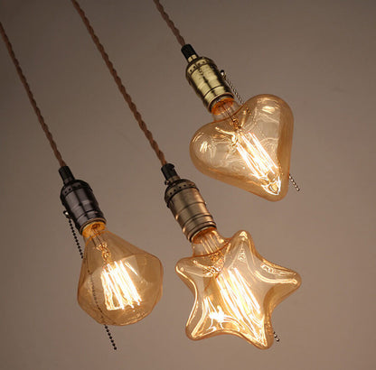 Retro 1-Light Single Pendant Light 3 Design