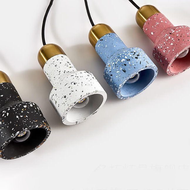 Nordic Colorful Terrazzo 1-Light Pendant Light