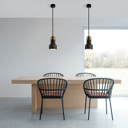 Nordic Colorful Terrazzo 1-Light Pendant Light