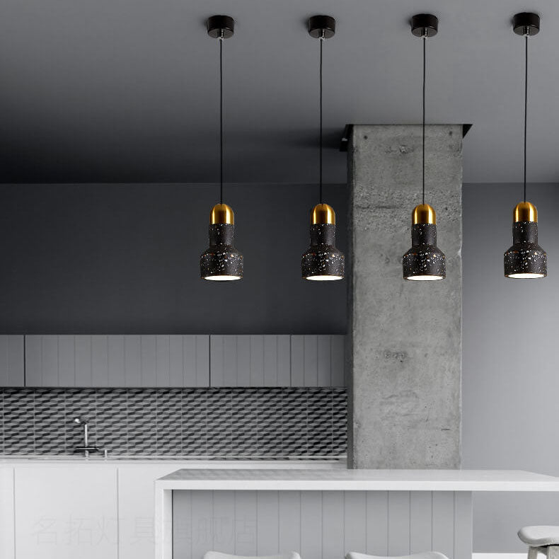 Nordic Colorful Terrazzo 1-Light Pendant Light