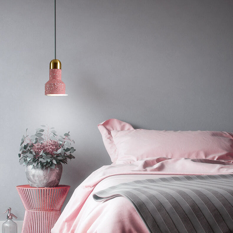 Nordic Colorful Terrazzo 1-Light Pendant Light