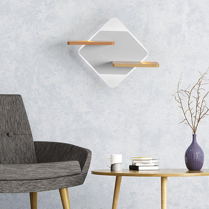 Modern Acrylic Phone Holder LED Creative Wall Sconce Lamp