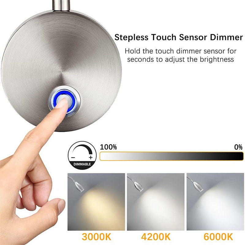 مصباح حائطي حديث مزود بمنفذ USB LED 