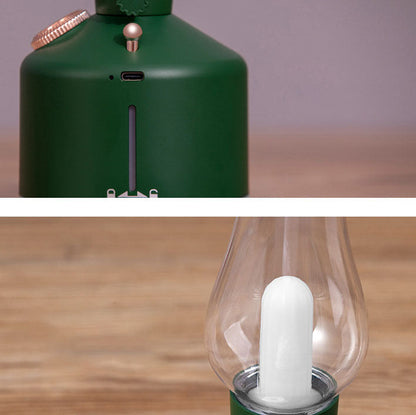 Creative Humidify Spray PET Bottle Shade LED Table Lamp