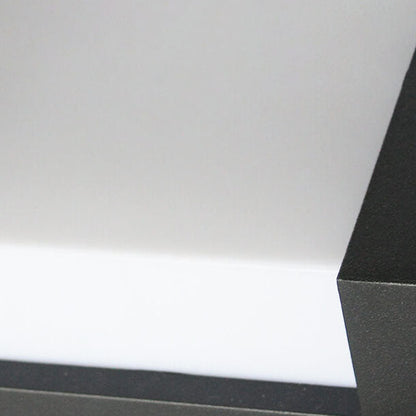 مصباح حائط LED خارجي مقاوم للماء مصنوع من الأكريليك بتصميم مربع بسيط وحديث 